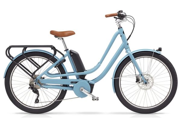 Benno Bikes EJOY 10D Performance – 26″ Vélo de Ville Électrique Femme – 2022 – Niagara Blue