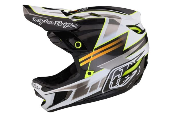 Casque Intégral Troy Lee Designs D4 Carbon Mips Gris