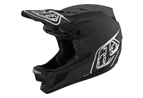 Casque Intégral Troy Lee Designs D4 Carbon Mips Stealth Noir/ Argent