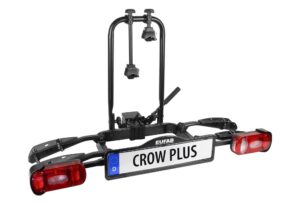 Porte Velos sur Boule dAttelage Eufab Crow Plus Prise 13 Broches 2 Velos Compatible E Bikes Noir 1.jpeg