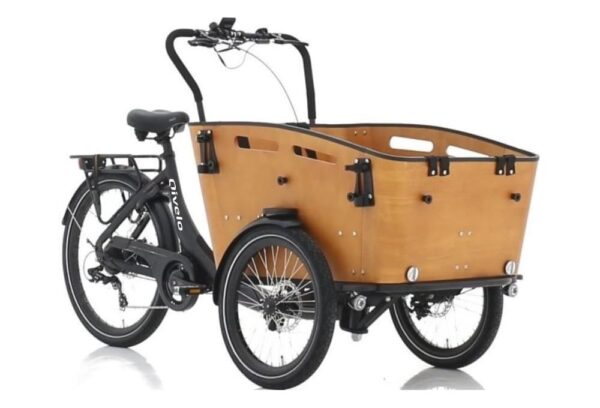 Tricycle électrique – vélo cargo – Qivelo Curve DR7 – 481Wh – Shimano 7 vitesses