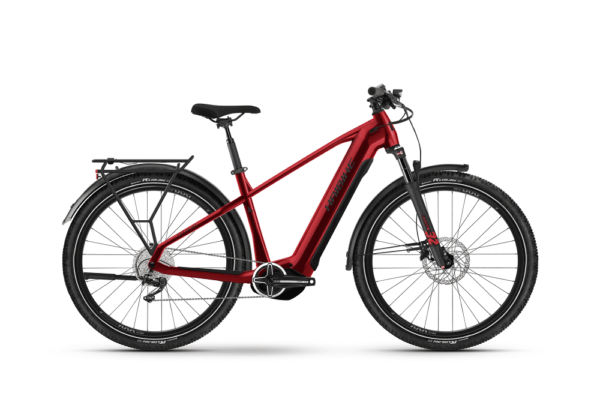 VTC Électrique Haibike TREKKING 5 rouge