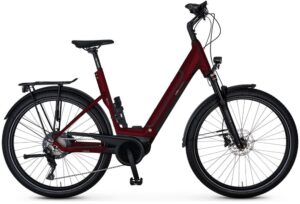 VTC Electrique e bike manufaktur 13ZEHN Wave Easy Entry E Bike 2022 red matt 1.jpg