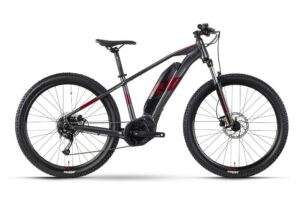 VTT Electrique Semi Rigide R Raymon HardRay E 3.0 Shimano Altus 9V 500 Wh 29 Gris Rouge 2023 1.jpeg