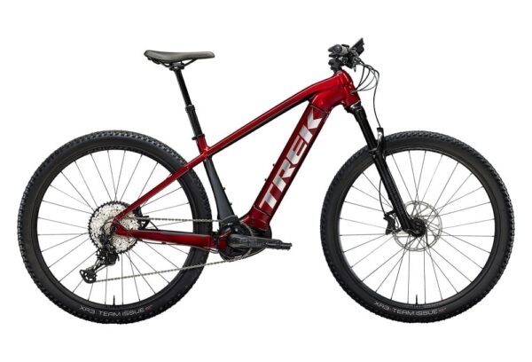 VTT Électrique Semi-Rigide Trek Powerfly 7 Shimano SLX / XT 12V 625Wh 27.5″ Rouge / Gris Lithium 2023