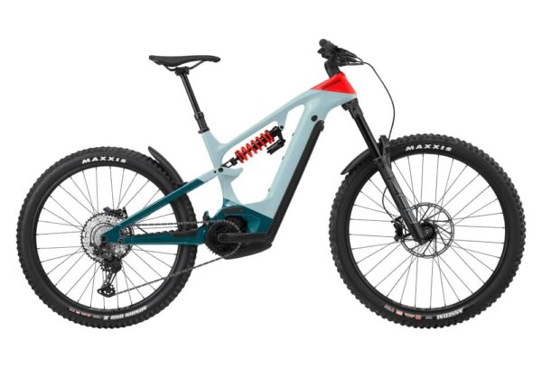 VTT Électrique Tout-Suspendu Cannondale Moterra Neo Carbon LT 2 Vert Menthe