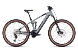 VTT Electrique Tout Suspendu Cube Stereo Hybrid 120 SLX 750 Shimano Deore XT 12V 750 Wh 29 Gris Vert 2023 1.jpeg