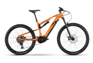 VTT Electrique Tout Suspendu R Raymon TrailRay 140E 8.0 Shimano Deore 10V 630 Wh 29 27.5 Orange 1.jpeg