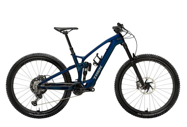 VTT Électrique Tout-Suspendu Trek Fuel EXe 9.9 Shimano XTR 12V 360 Wh 29″ Bleu 2023