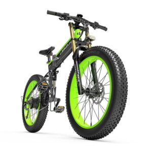 VTT electrique Pliable Lankeleisi XT750 Plus 1000W 26 Fat Bike 17.5Ah Batterie vert.jpg