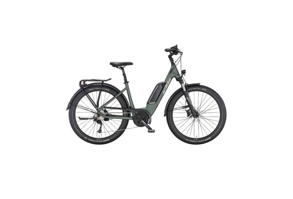 Vélo Electrique KTM MACINA GRAN P510 CADRE COL DE CYGNE VERT