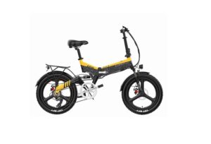 Velo Electrique Pliant LANKELEISI G650 jaune.jpg