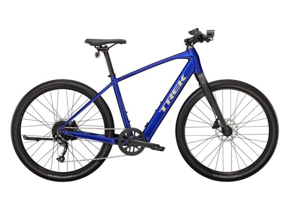 Vélo de Fitness Électrique Trek Dual Sport+ 2 Shimano Altus 9V 250 Wh 650 mm Bleu 2023