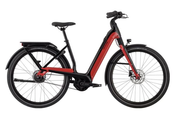 Vélo de Ville Électrique Cannondale Mavaro Neo 4 Shimano Nexus 8V Courroie 625 Wh 700 mm Rouge