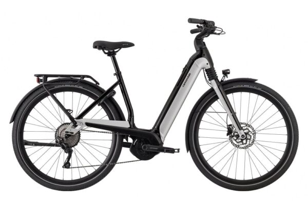 Vélo de Ville Électrique Cannondale Mavaro Neo 5+ Shimano Deore 10V 625 Wh 700 mm Blanc Cashmere Noir