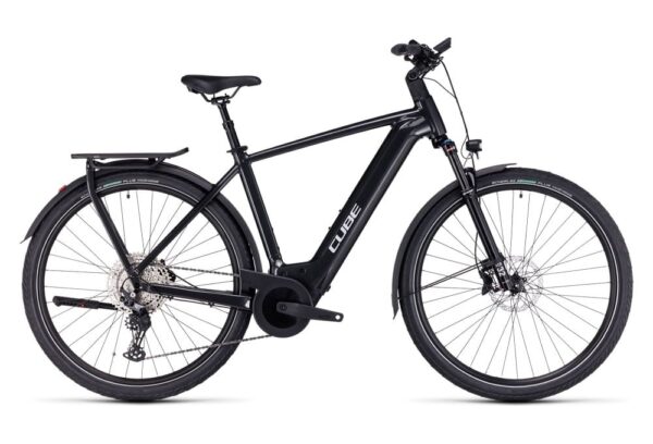 Vélo de Ville Électrique Cube Kathmandu Hybrid EXC 750 Shimano Deore 12V 750 Wh 700 mm Gris Anthracite 2023