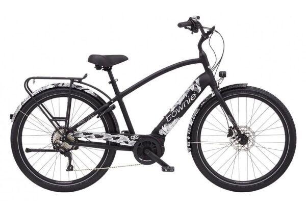 Vélo de Ville Electrique Electra Townie Path Go 10D EQ Step-Over 500 Wh 27.5″ Shimano Deore 10V Noir