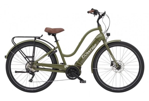 Vélo de Ville Electrique Electra Townie Path Go 10D EQ Step-Thru 27.5″ 500Wh Shimano Deore 10V Vert