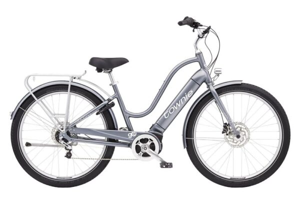 Vélo de Ville Électrique Electra Townie Path Go! 5i Shimano Nexus 5V 500 Wh 27.5″ Gris Holographic