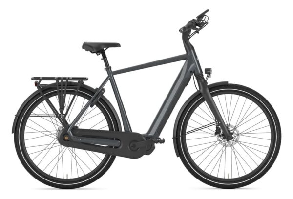 Vélo de Ville Électrique Gazelle Chamonix C7 HMS Shimano Nexus 7V 630 Wh 700 mm Gris Anthracite 2023