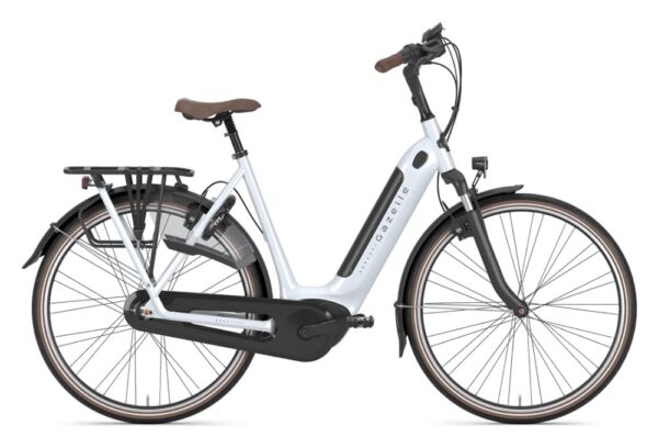 Vélo de Ville Électrique Gazelle Grenoble C7+ HMB Shimano Nexus 7V 500Wh 700 mm Bleu Frozen 2023