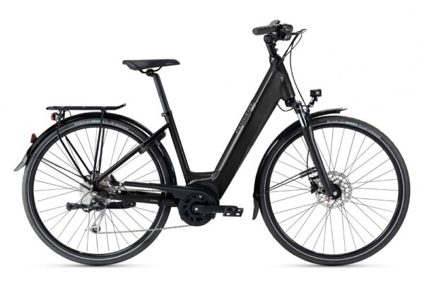 Vélo de Ville Électrique Peugeot EC01 D9 Active Plus Shimano Alivio 9V 500 Wh 700 mm Noir 2022