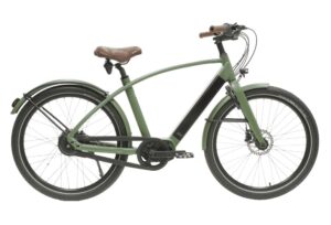 Velo de Ville Electrique Reine Bike Cadre Haut Enviolo City CT 504Wh 26 Vert Khaki 2022 1.jpeg