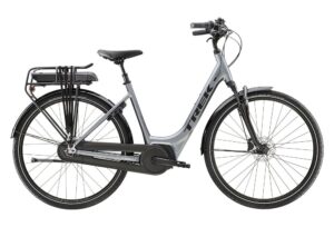 Velo de Ville Electrique Trek District 2 Lowstep Shimano Nexus 7V 300 Wh 700 mm Gris 2023 1.jpeg