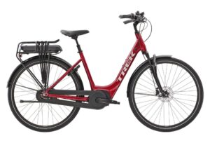 Velo de Ville Electrique Trek District 4 Lowstep 300Wh Shimano Nexus 7V Rage Red 2022 1.jpeg