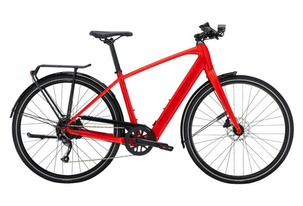 Vélo de Ville Électrique Trek FX+ 2 Shimano Altus 9V 250 Wh 700 mm Rouge 2023