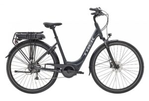 Velo de Ville Electrique Trek VERVE 1 LOWSTEP Shimano Altus 8V 400wh Noir 2023 1.jpg