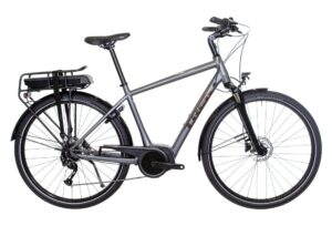 Velo de Ville Electrique Trek Verve 1 Shimano Tourney Altus 8V 300 Wh Gris 2023 1.jpeg