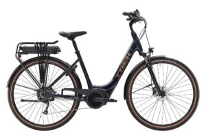 Velo de Ville Electrique Trek Verve 2 Lowstep Shimano Altus 9V 500 Wh Azure 2023 1.jpeg