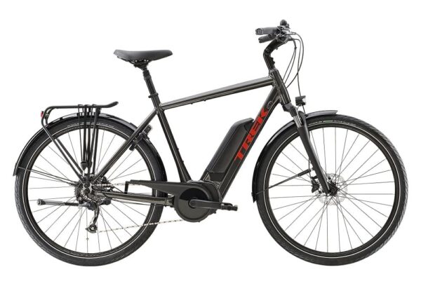 Vélo de Ville Électrique Trek Verve+ 2 Shimano Acera/Altus 9V 300 Wh Noir 2023