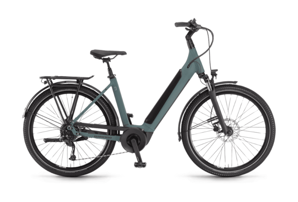 Vélo de Ville Électrique WINORA Sinus 9 Bosch PowerTube 625Wh Lowstep gris 2023