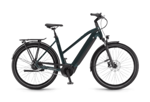 Velo de Ville Electrique WINORA Sinus N8f Bosch PowerTube 500Wh femme vert 2023 1.png