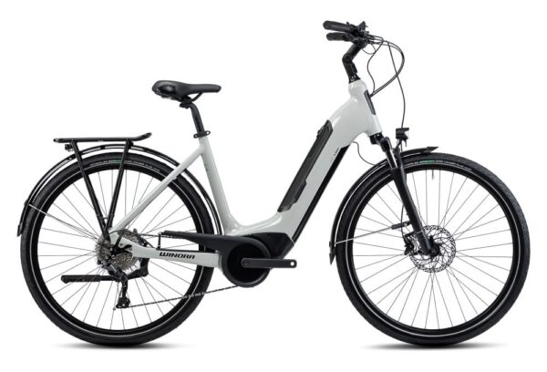 Vélo de Ville Électrique Winora Tria 10 Wave Shimano Deore 10V 500 Wh 700mm Gris 2023