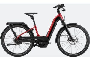 Velo de ville Electrique Cannondale Mavaro Neo 1 Low StepThru Rouge.jpg