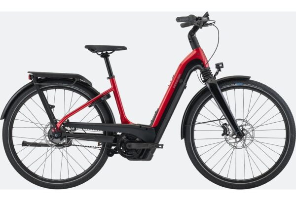 Vélo de ville Électrique Cannondale Mavaro Neo 2 Low StepThru Rouge