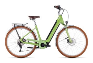 Velo de ville electrique Cube ELLA HYBRID vert 1.jpg