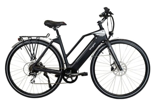 Vélo électrique YMAGINE BIKES Vadrouilleur 21.1 Full carbone Autonomie 100Km Noir