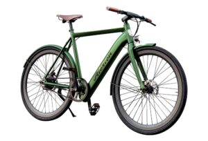 Velo electrique urbain Alerion Cycles a. Matt Khaki 1.jpeg