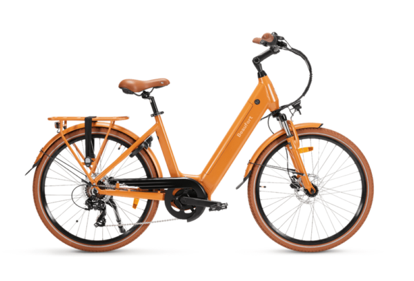 Vélo électrique ville Beaufort Betty orange