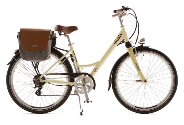 Vélo ville électrique BERLIN CLASSIC BATTERIE 10.4AH CRÈME