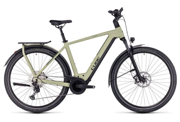 Vélo ville électrique Cube kathmandu hybrid slx 750 green´n´olive